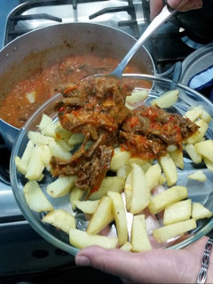 Una foto de Carne mechada
