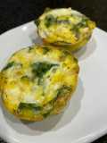 Spinach Feta Egg Bites