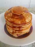 Pancake&chocolate syrup