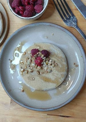 Une photo de 🥞Pancakes (sans gluten)