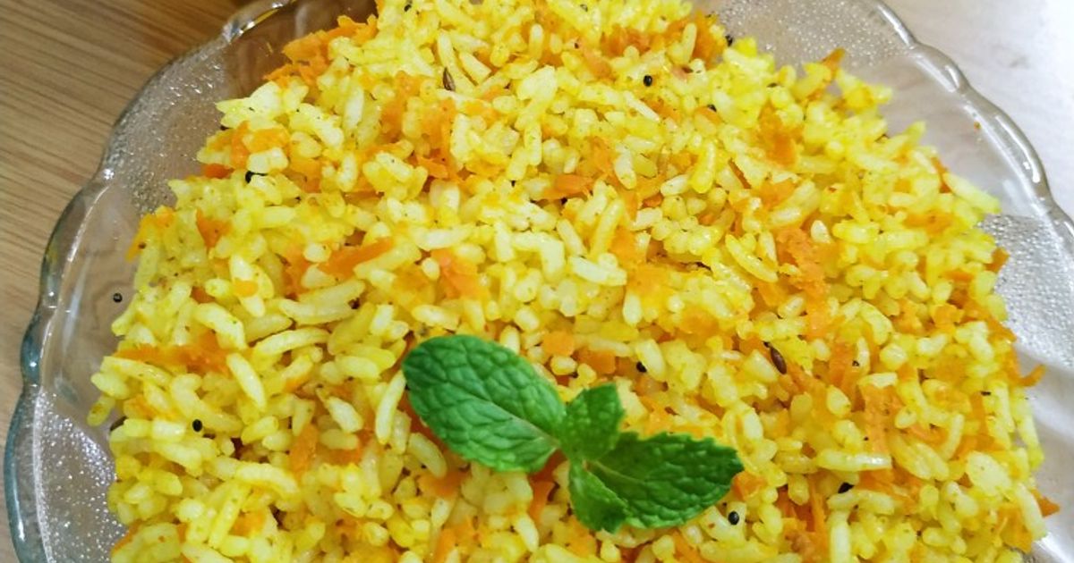 Cari Rice Carrot Rice Recipe by Sri Charani Nagavalli - Cookpad