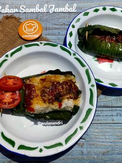 Foto resep Nasi Bakar Sambal Jambal