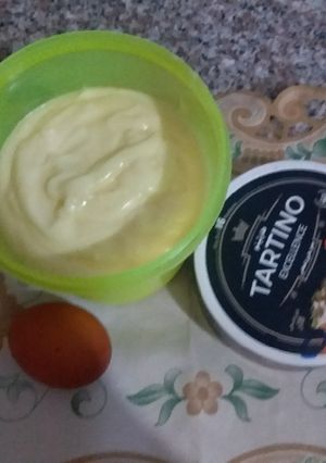 صورة لوصفة مايونيز بكمية كبيرة