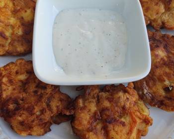 Update, Prepare Recipe Cheesy Chicken Fritters Very Delicious