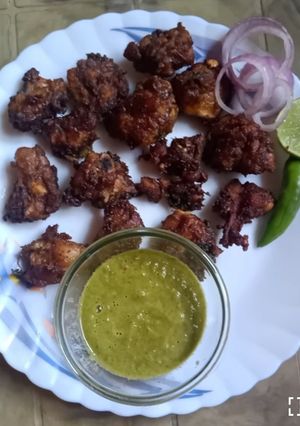 चिकन पकौड़ा (Chicken pakoda recipe in hindi) रेसिपी मुख्य फोटो
