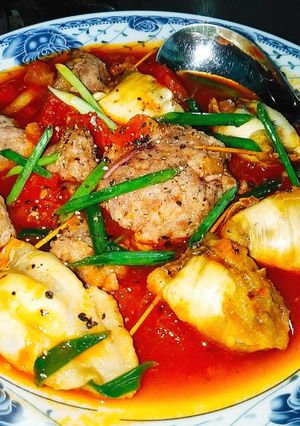Hình của món 🦑 Mực sốt cà 🍅.