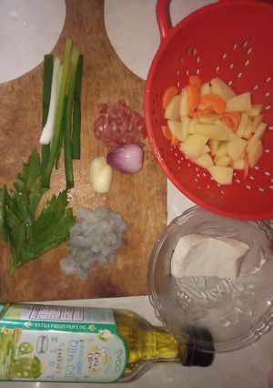 Foto resep Mpasi Gio 6+ kentang sapi udang