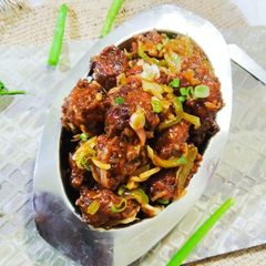 A picture of Chinese Manchurian.