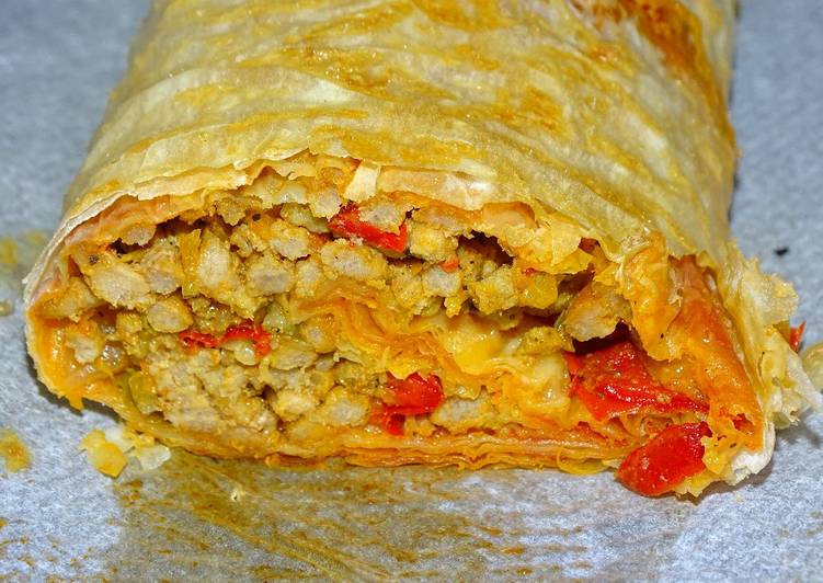Rollo filo con carne picada
