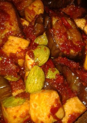 Foto resep balado terong petai