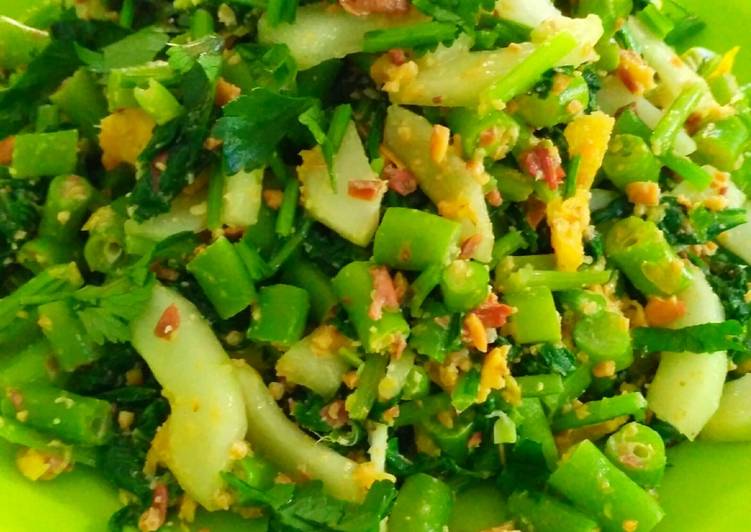 Resep Lotek sayur diet kenyang, Enak