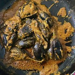 A picture of Masala Baingan.