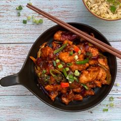 A picture of Chilli chicken.