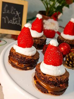 Foto de Brownie de Natal