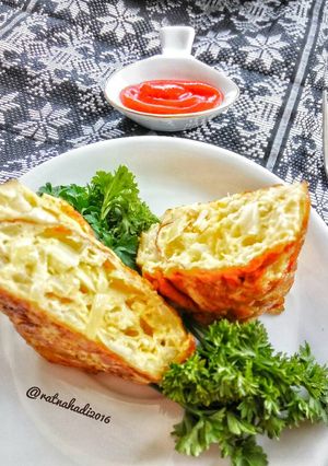 Foto resep Omelet keju #5hari