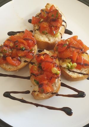 A picture of Simple Bruschetta.