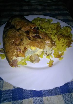 Una foto de Arroz con costra