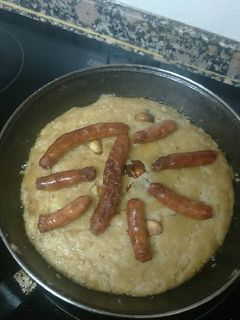 Una foto de Migas tortilleras