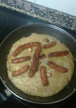 Una foto de Migas tortilleras