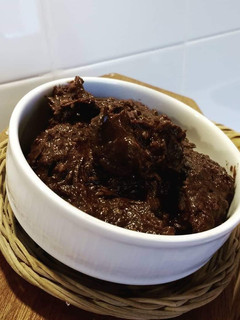 Una foto de Nutella casera