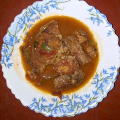 Stewed Mud Fish/Mumi A picture of Stewed Mud Fish/Mumi.