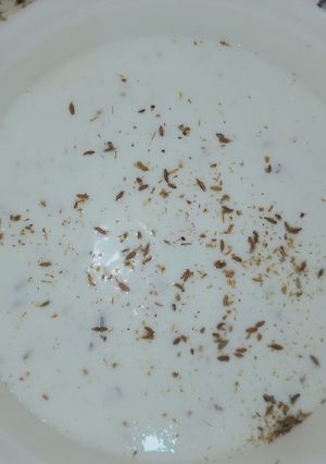 A picture of Zeeray Wala raita.