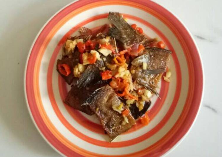 RECOMMANDED! Resep Ikan Sepat Asin Tumis BAWANG CABE