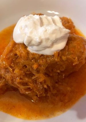 Töltött káposzta recept fotója