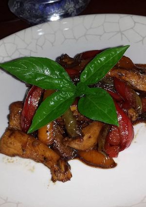 Una foto de Pollo Teriyaki a mi estilo