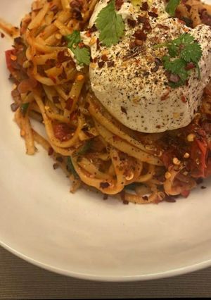 Foto de Massa com Tomate Seco e Ricota