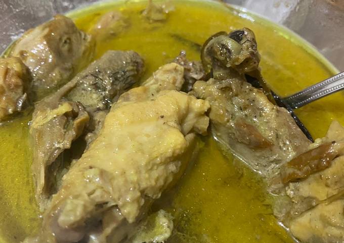 Resep Opor Ayam Kampung Resep Opor Ayam Kampung