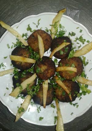 صورة لوصفة كفته البطاطا مع صدر الدجاج