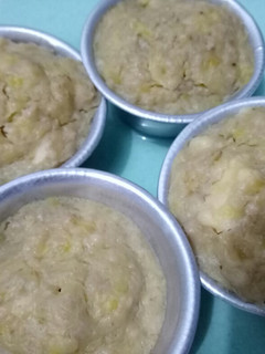 Foto resep Sarapan banana oat cheese cake (MPASI)