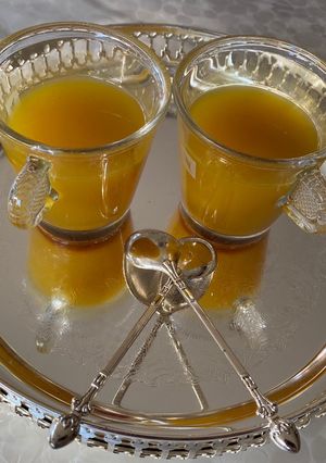 A picture of Turmeric drink.