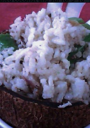 A picture of Coconut Rice.