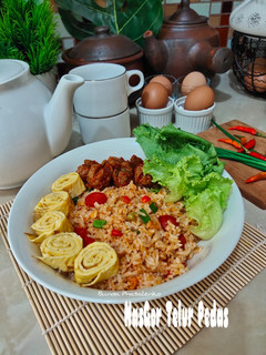 Foto resep Nasi Goreng Telur Pedas