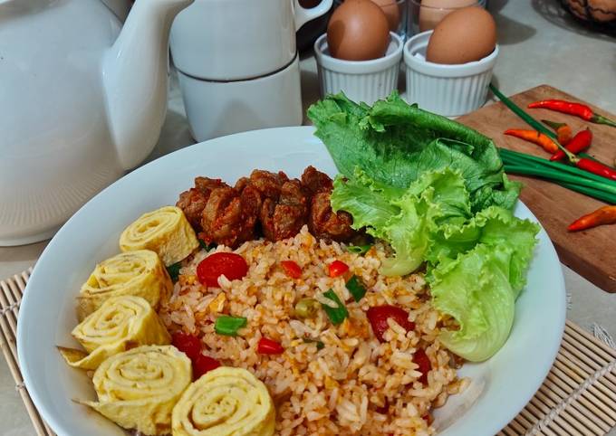 Nasi Goreng Telur Pedas