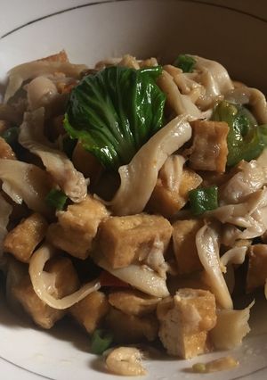 Foto resep Tumis Tahu Jamur