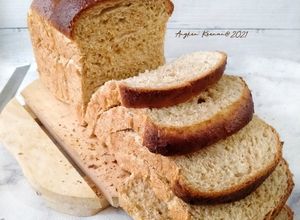 Foto resep Roti Tawar Gandum tanpa Ulen Fluffy, Soft