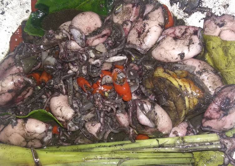Resep Cumi hitam empuk anti alot &amp; amis Lezat