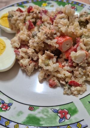 Una foto de Ensalada de Arroz con Mayonesa