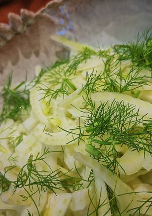 Une photo de Salade de fenouil