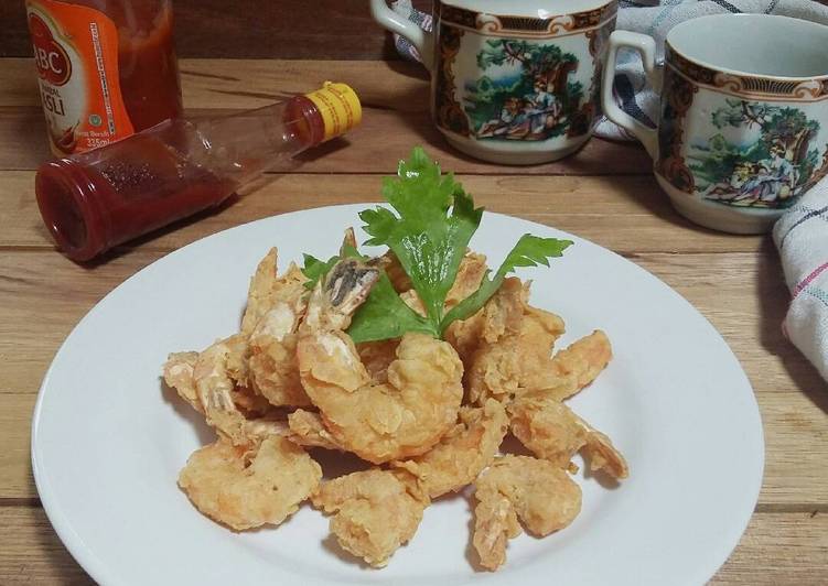 Cara Gampang Membuat Udang goreng krispi yang Lezat Sekali