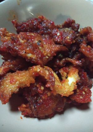 Foto resep Jamur krispi balado