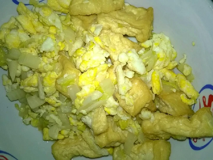 Langkah Mudah untuk Membuat Resep Day. 210 Tumis Sawi Putih, Tahu dan Telur (12 month+) yang Bikin Ngiler Anti Ribet, Mantap Sekali