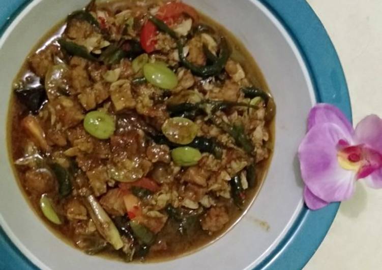 Masak kepa tauco tempe