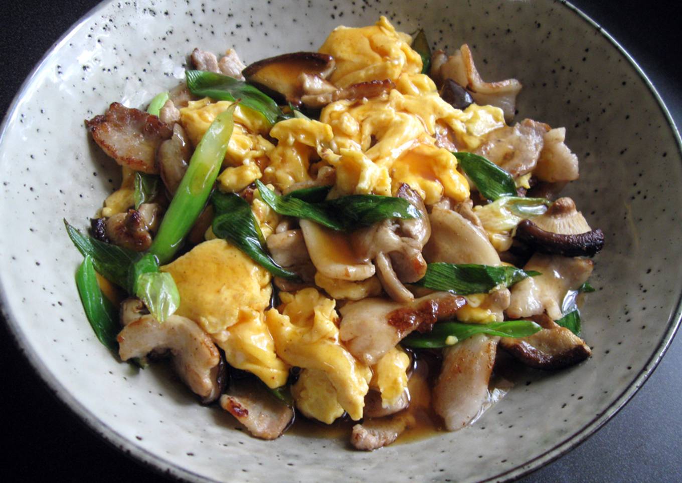 Pork & Egg with Sweet & Sour Sauce