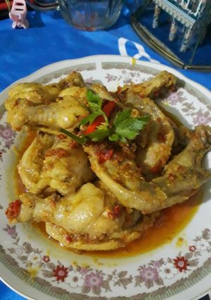 Foto resep Sayap ayam bumbu kemiri (no MSG)