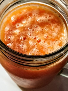 Una foto de SORBETE De Papaya y Limón...!