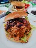 Kidneybohnen-Tofu-Patty für "vegane" Burger